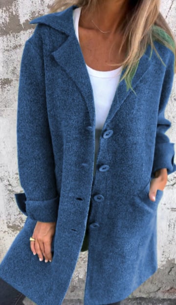 Donna - Manteau Blazer avec Boutons