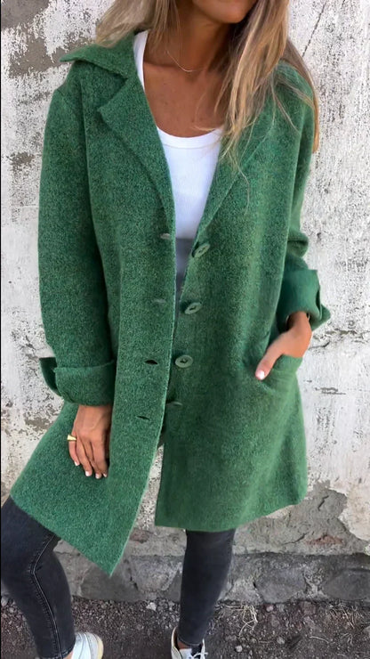 Donna - Manteau Blazer avec Boutons