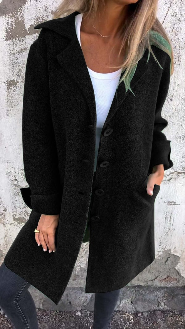 Donna - Manteau Blazer avec Boutons