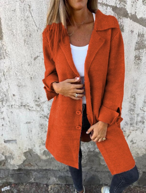 Donna - Manteau Blazer avec Boutons