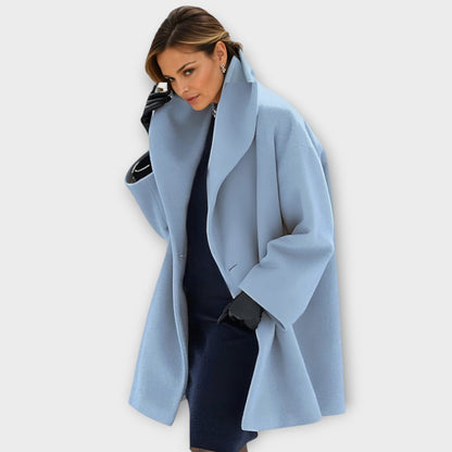 Camille - Manteau en laine coupe-vent