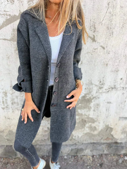 Donna - Manteau Blazer avec Boutons