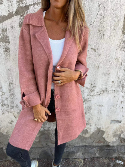 Donna - Manteau Blazer avec Boutons