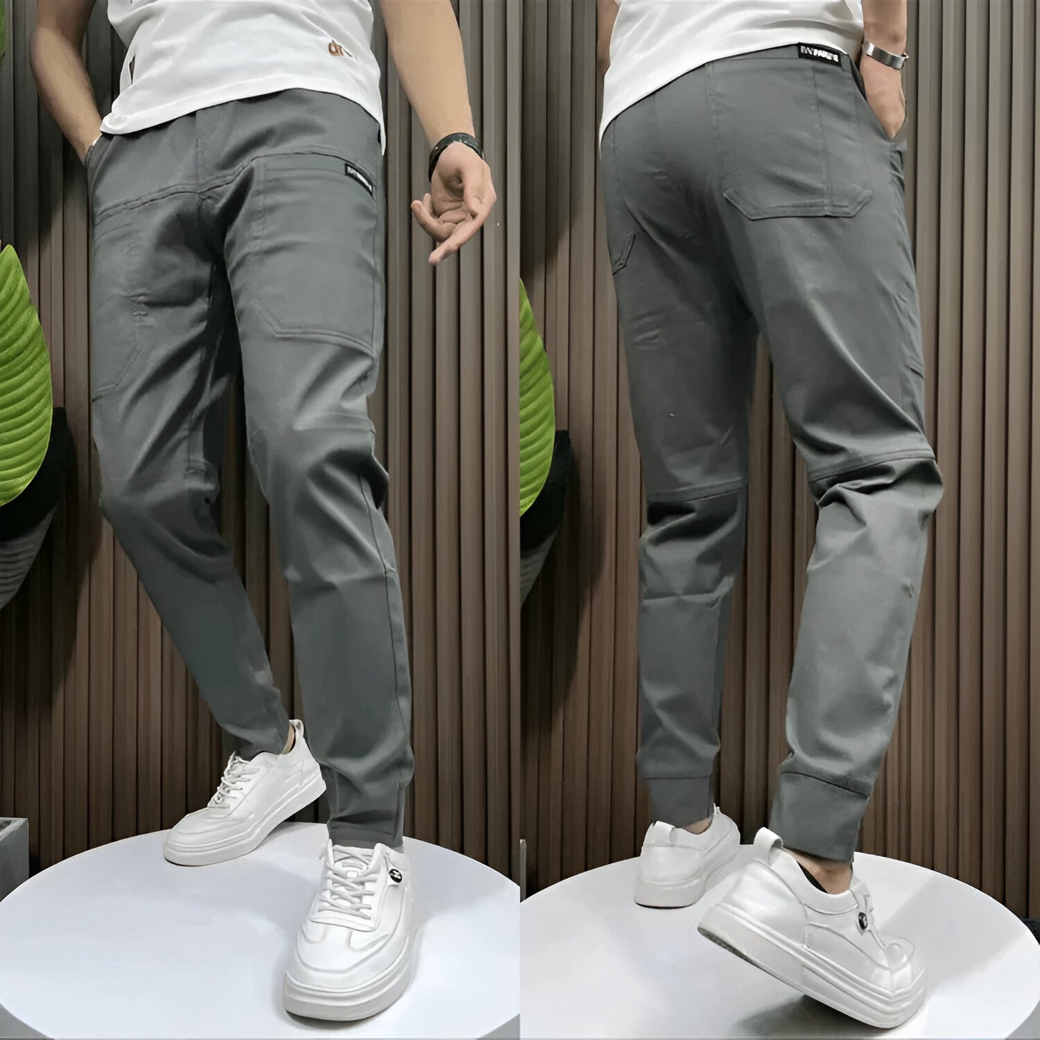 PANTALON CARGO PREMIUM STRETCH (1+1 GRATUIT)